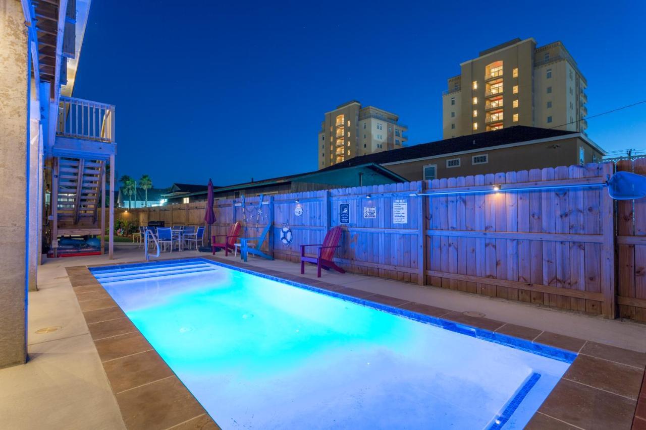 House Of Neptune Steps From The Sea And Private Pool South Padre Island Extérieur photo