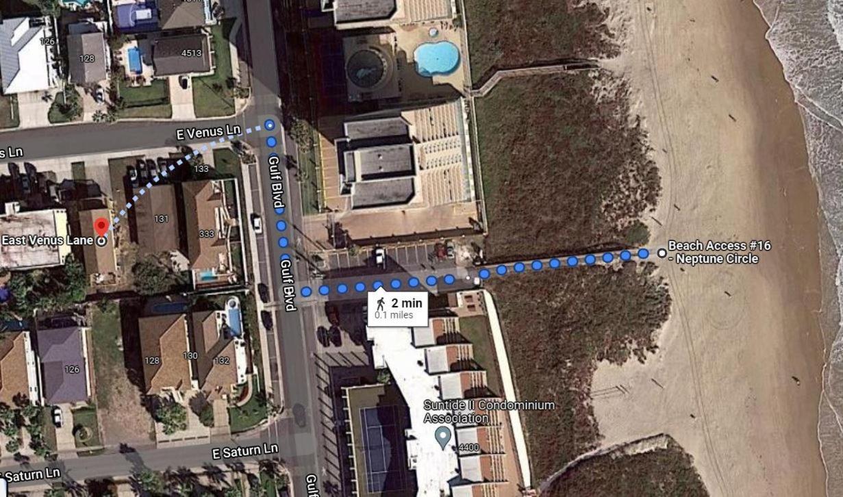 House Of Neptune Steps From The Sea And Private Pool South Padre Island Extérieur photo