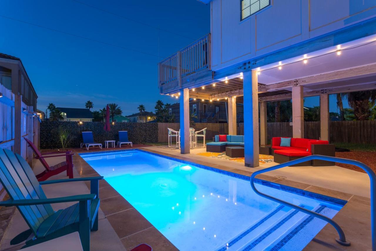 House Of Neptune Steps From The Sea And Private Pool South Padre Island Extérieur photo