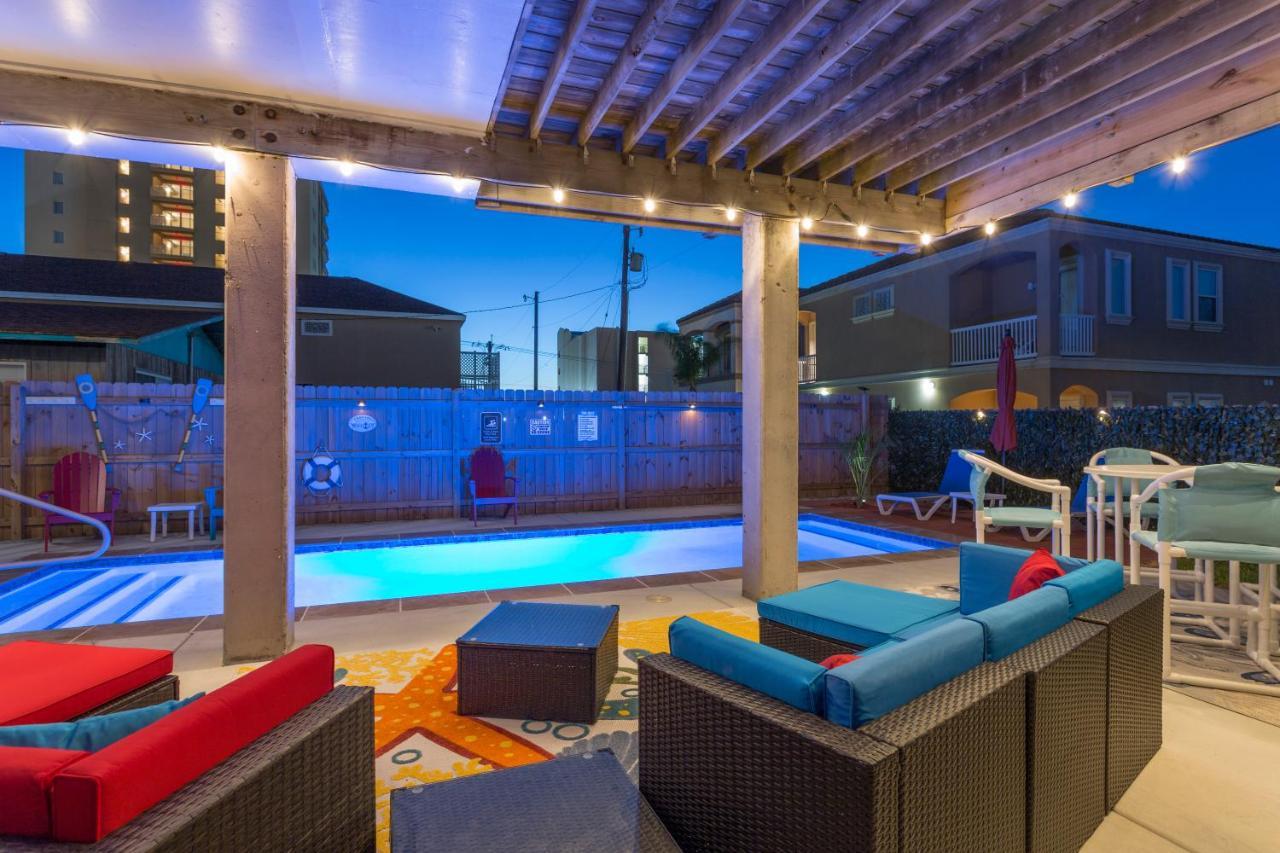 House Of Neptune Steps From The Sea And Private Pool South Padre Island Extérieur photo