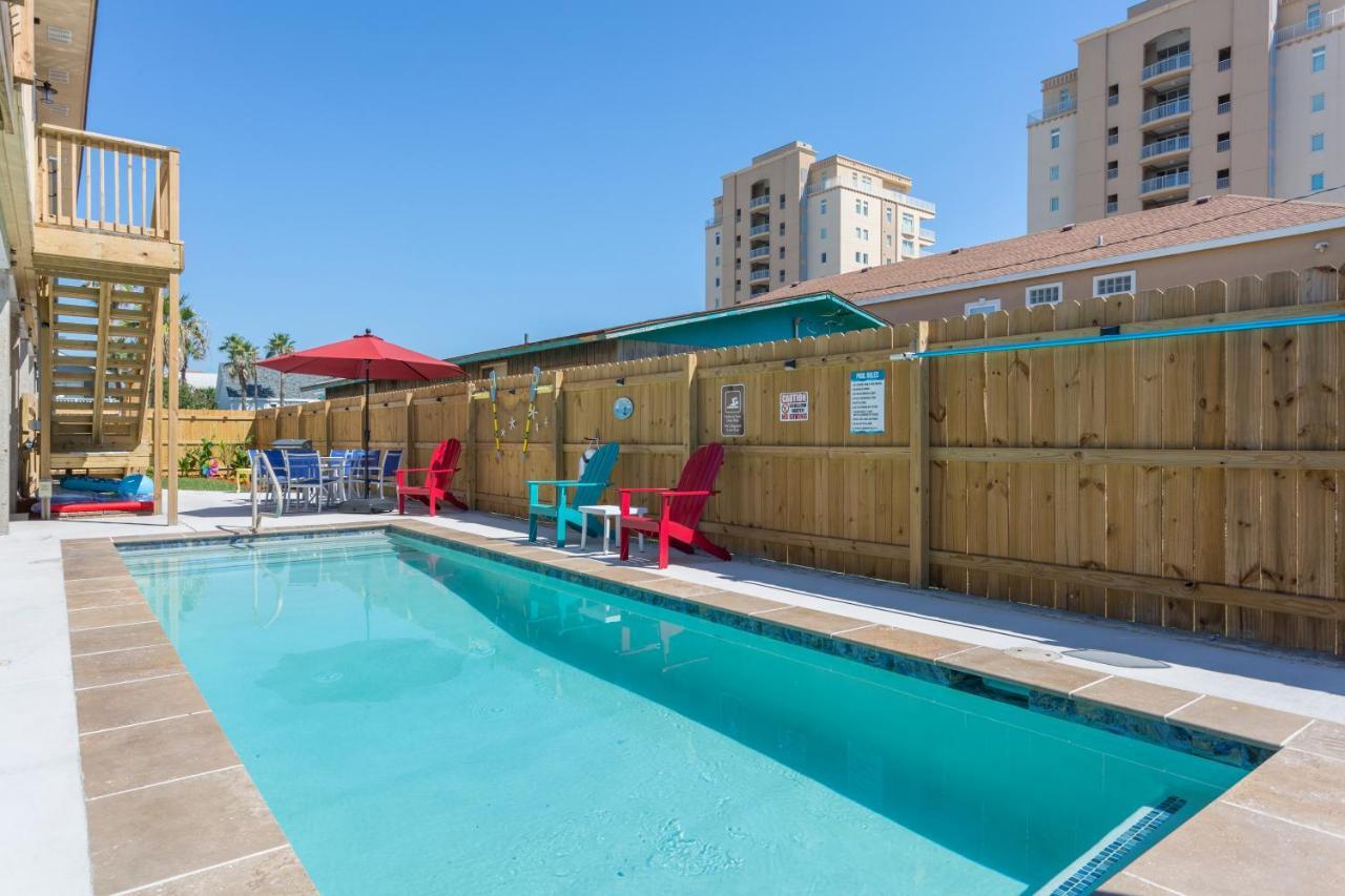 House Of Neptune Steps From The Sea And Private Pool South Padre Island Extérieur photo
