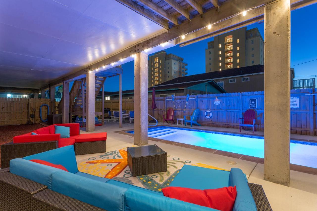 House Of Neptune Steps From The Sea And Private Pool South Padre Island Extérieur photo