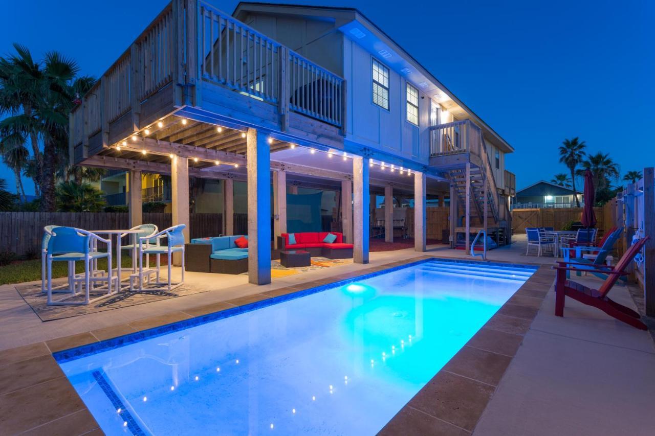 House Of Neptune Steps From The Sea And Private Pool South Padre Island Extérieur photo
